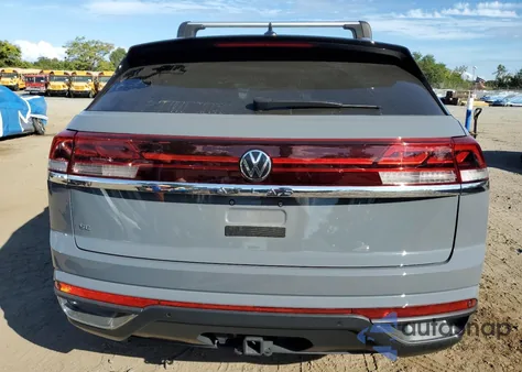 2024 Volkswagen Atlas Cross Sport Se из США, поврежденный, VIN 1V2WE2CA2RC220746